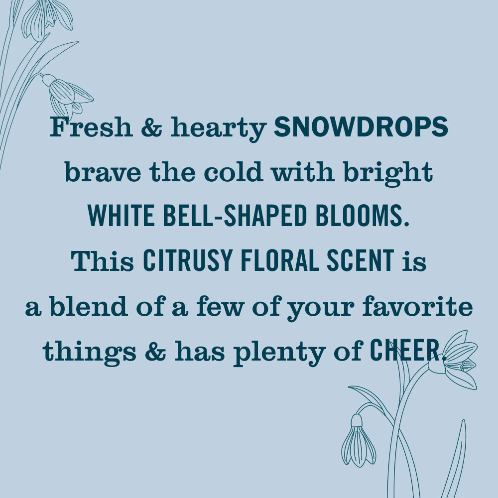 Snowdrop Plug In Scented Oil Warmer With Refill - Home Care