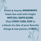 Snowdrop Plug In Scented Oil Warmer With Refill - Home Care