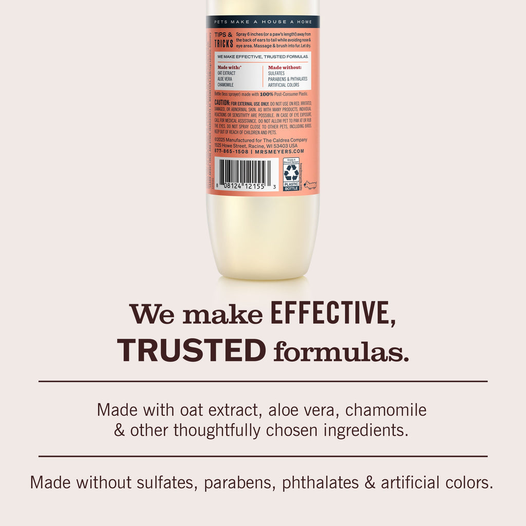 Home Care White Peach Dog Deodorizing Spritz