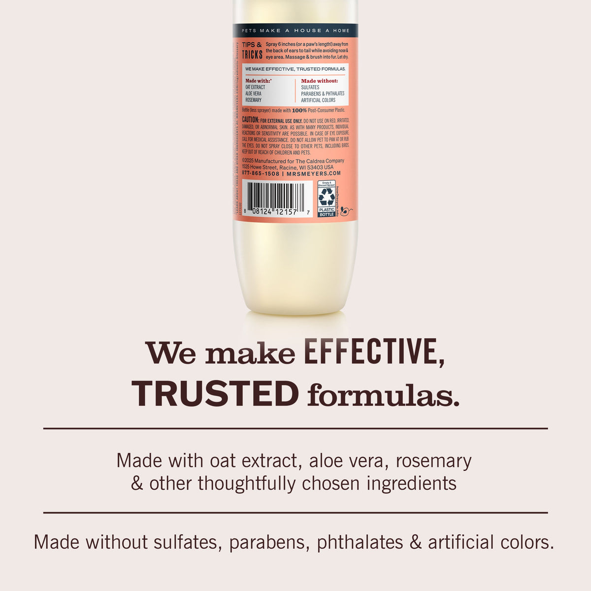 White Peach Cat Deodorizing Spritz - Home Care