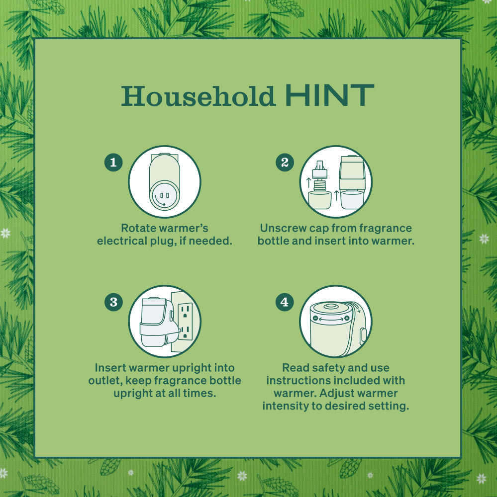 Iowa Pine Plug In Scented Oil Refill, 2-Pack - Home Care