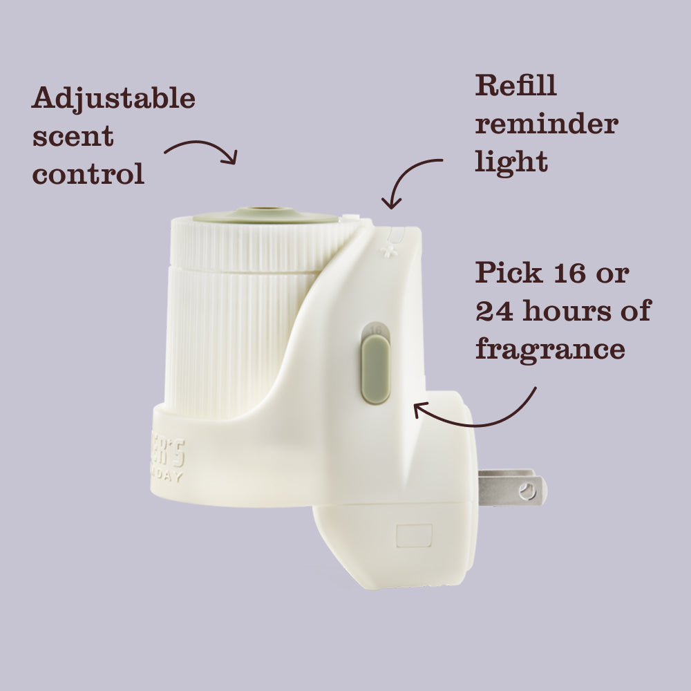 Snowdrop Plug In Scented Oil Warmer With Refill - Home Care