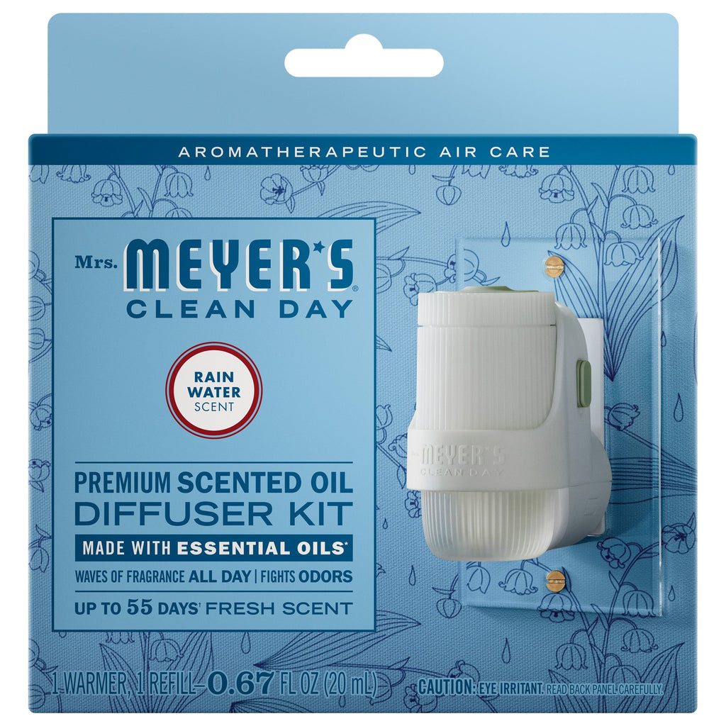 Home Care Rain Water Plug In Scented Oil Warmer With Refill