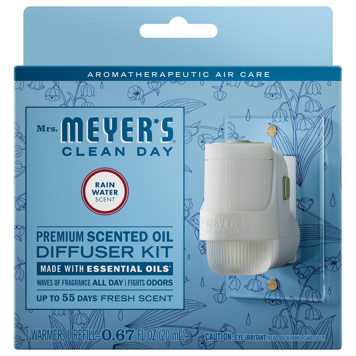 Home Care Rain Water Plug In Scented Oil Warmer With Refill