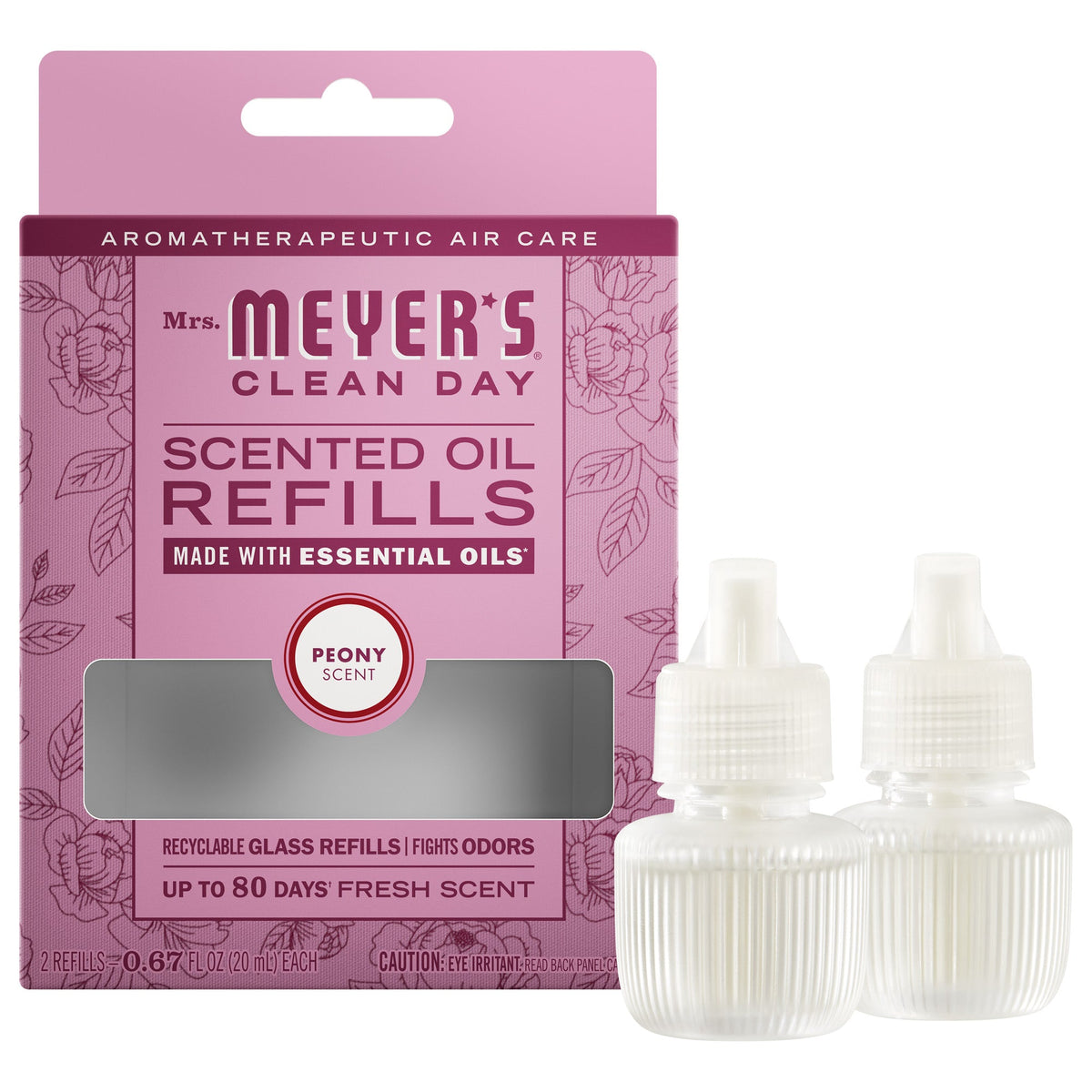 Home Care Peony Plug In Scented Oil Refill, 2-Pack
