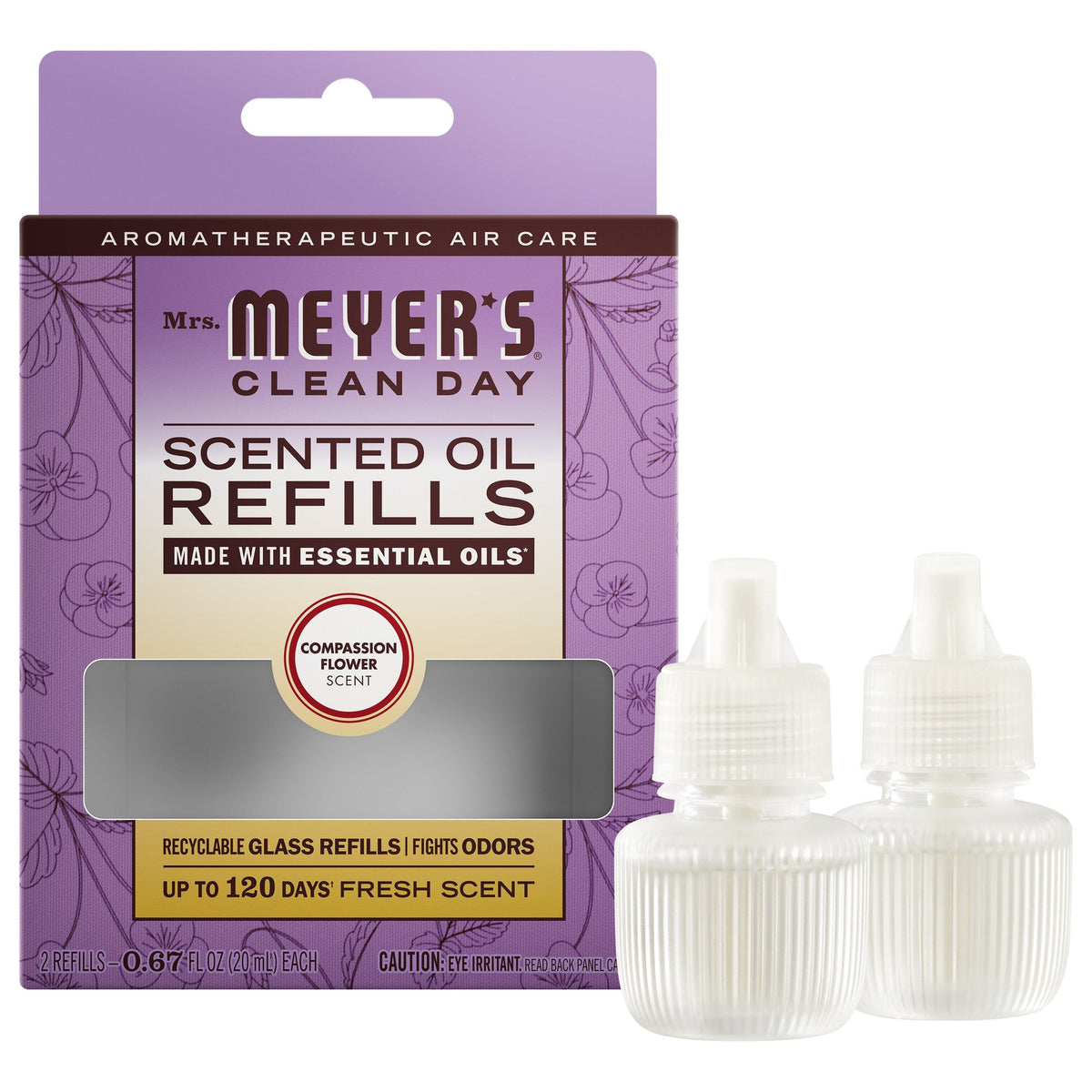 Compassion Flower Plug In Scented Oil Refill, 2-Pack - Home Care