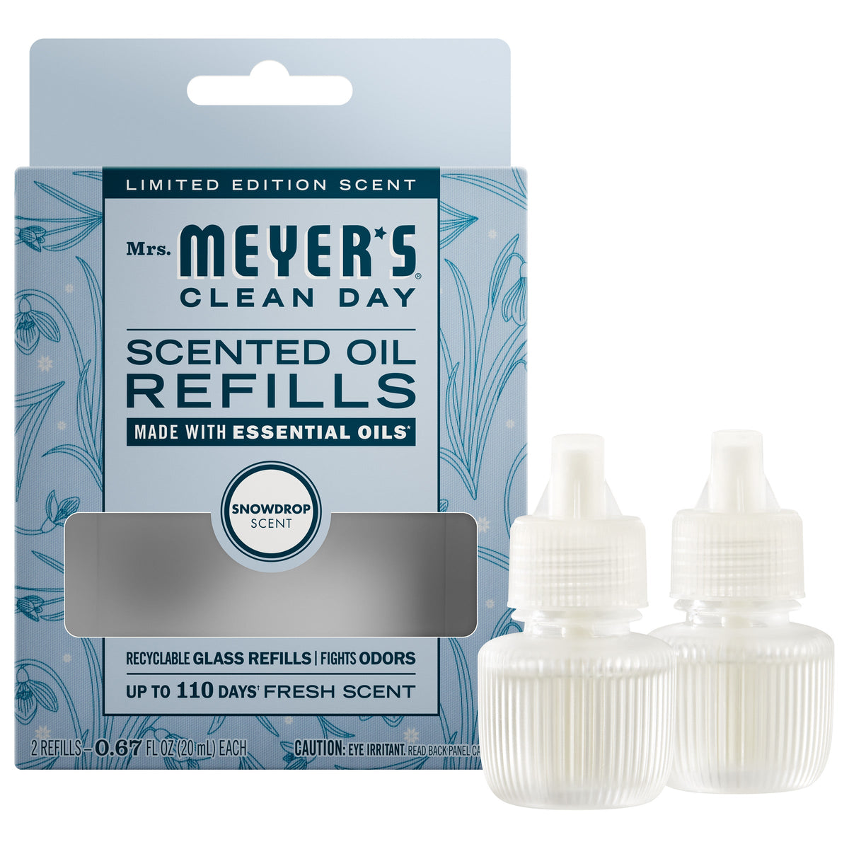 Home Care Snowdrop Plug In Scented Oil Refill, 2-Pack