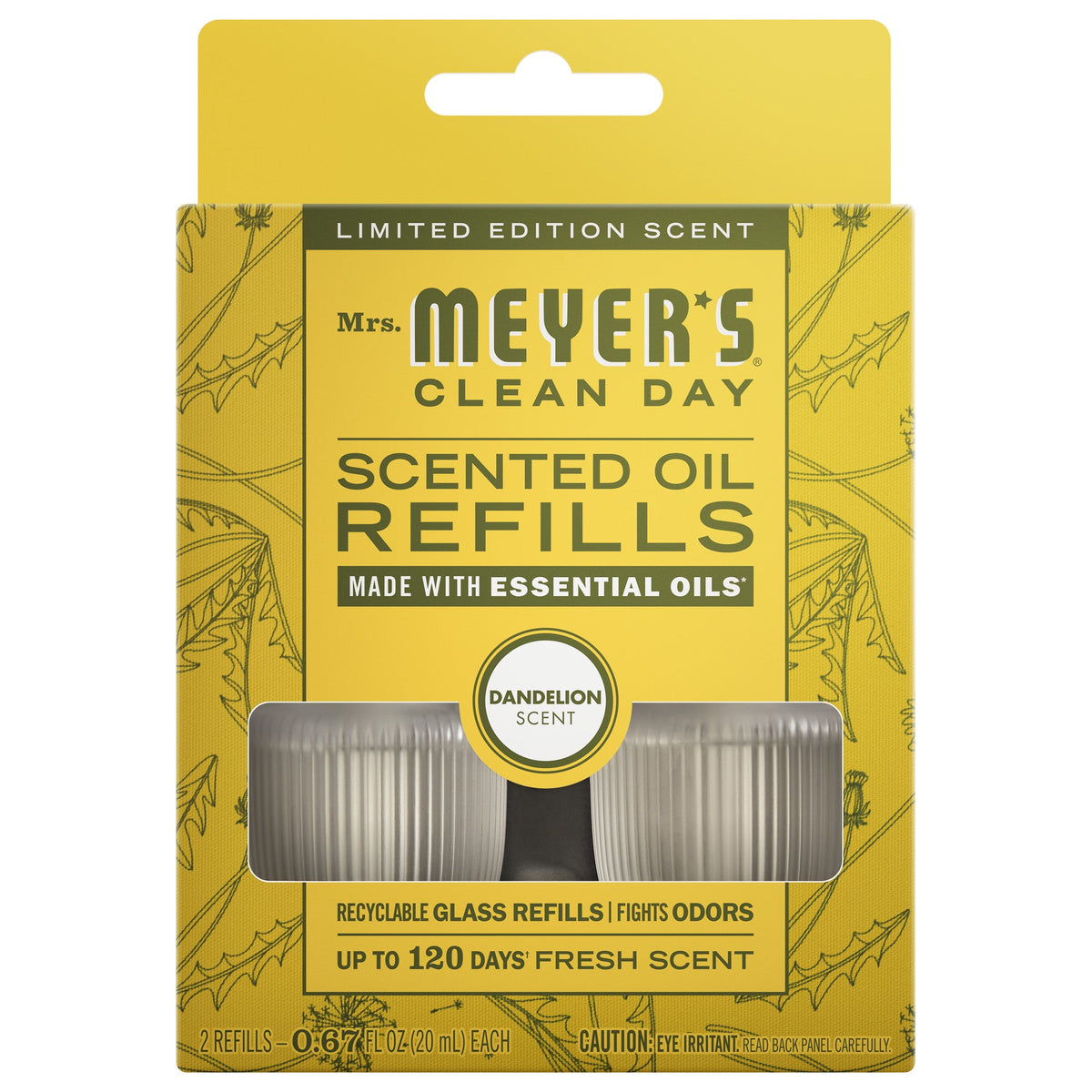 Dandelion Plug In Scented Oil Refill, 2-Pack