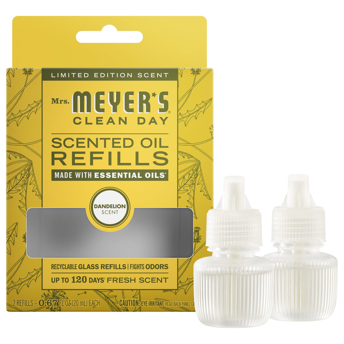 Dandelion Plug In Scented Oil Refill, 2-Pack - Home Care