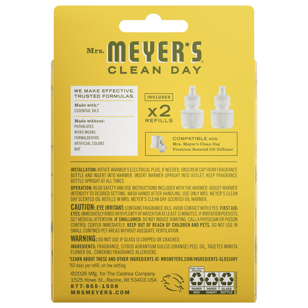 Dandelion Plug In Scented Oil Refill, 2-Pack - Home Care