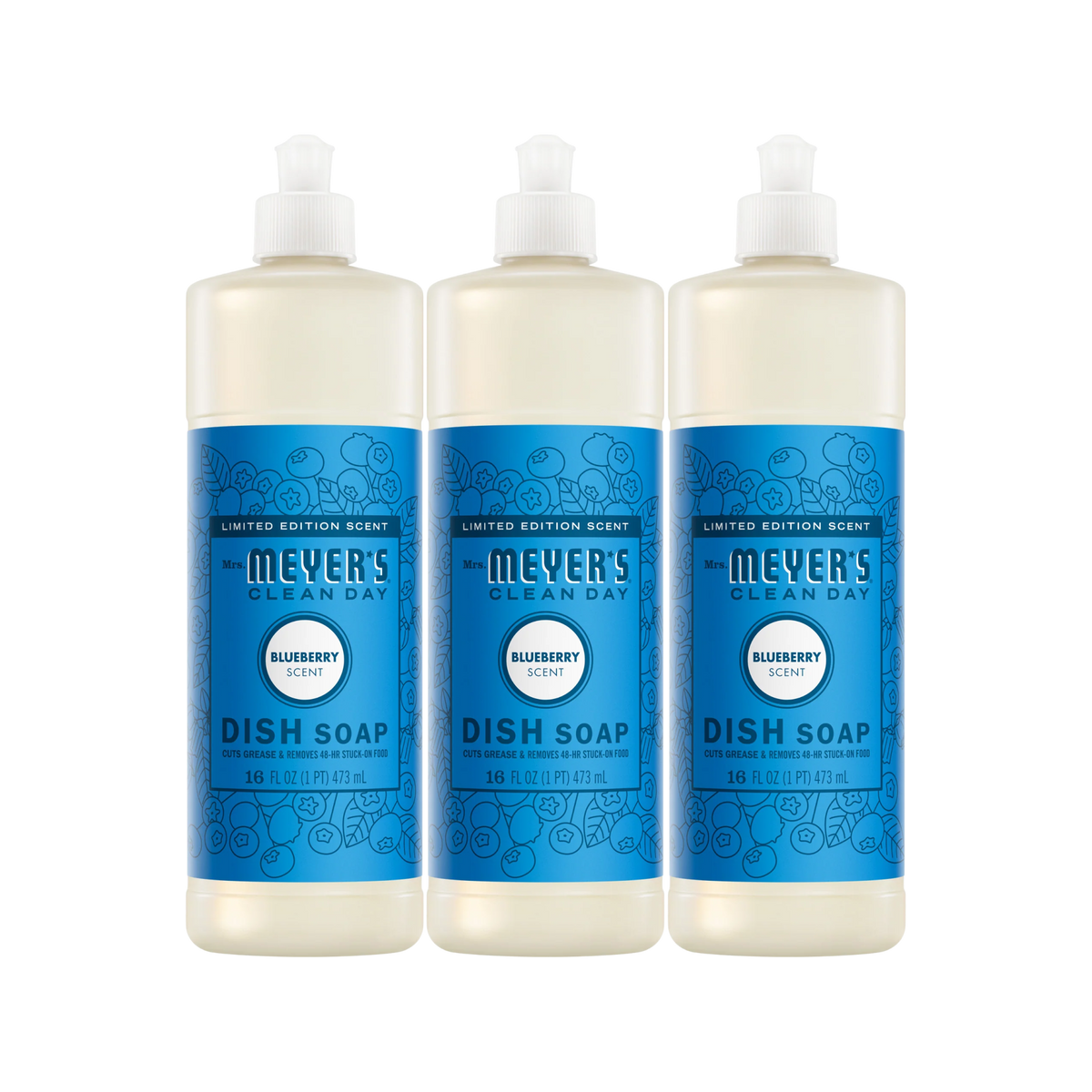 Blueberry Dish Soap 3-count Bundle