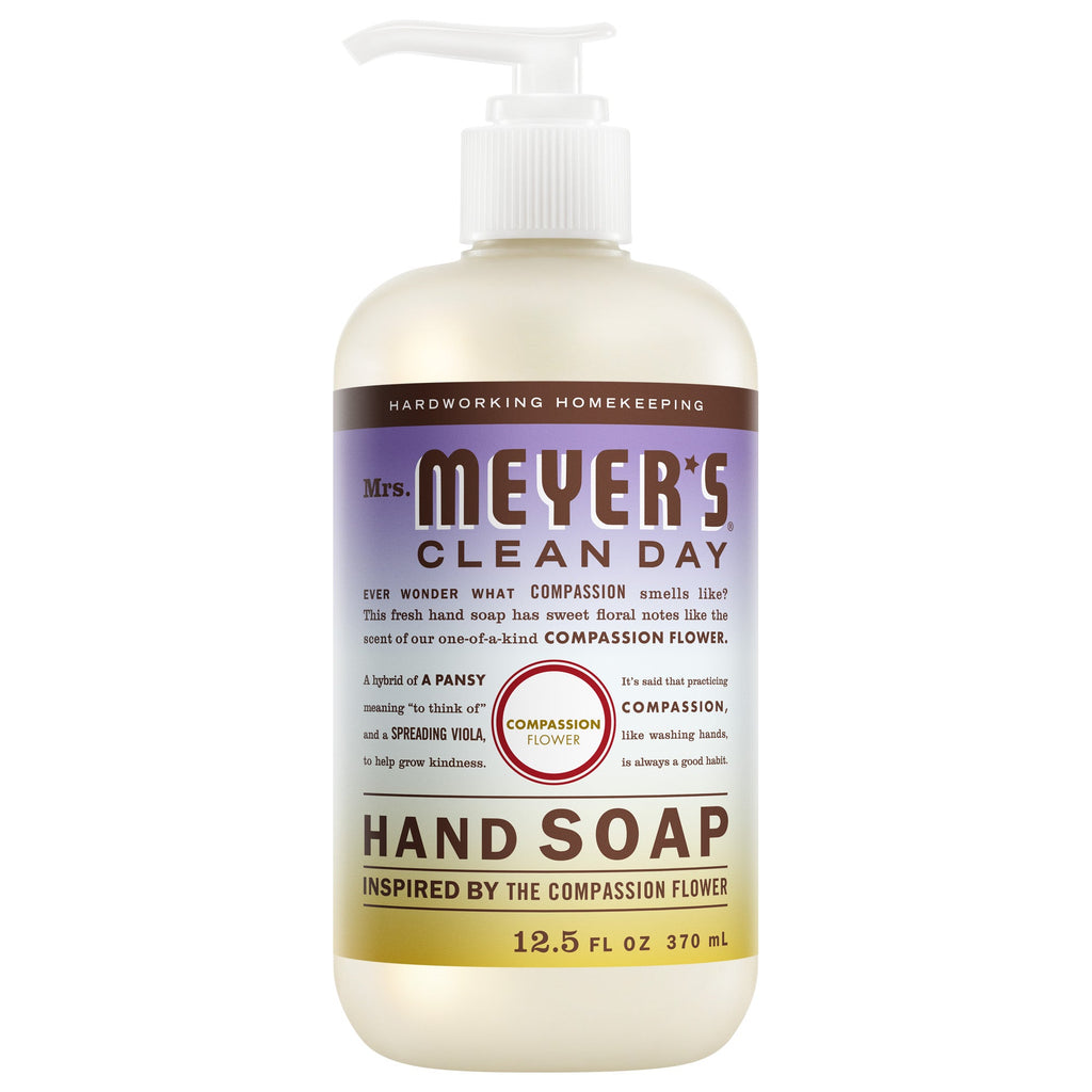 Home Care Compassion Flower Liquid Hand Soap