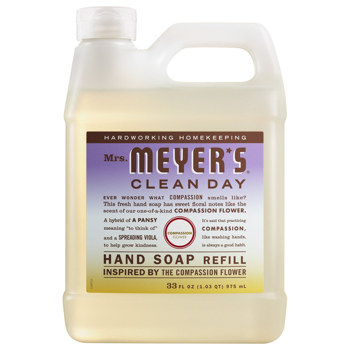 Home Care Compassion Flower Liquid Hand Soap Refill