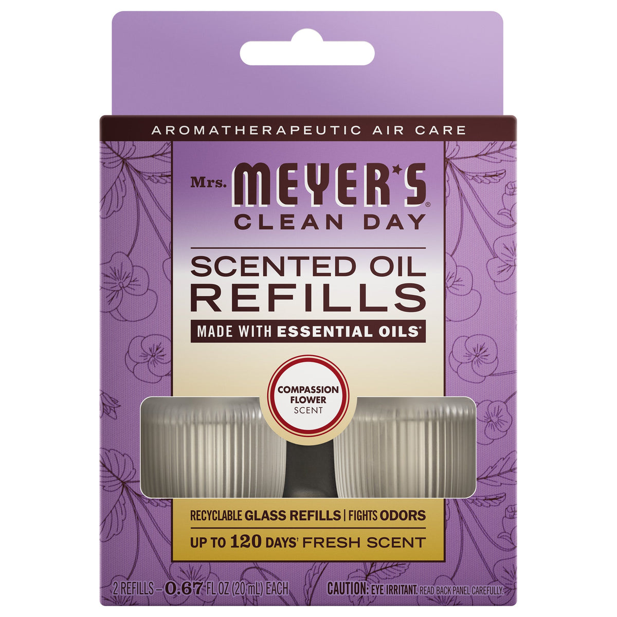 Compassion Flower Plug In Scented Oil Refill, 2-Pack - Home Care