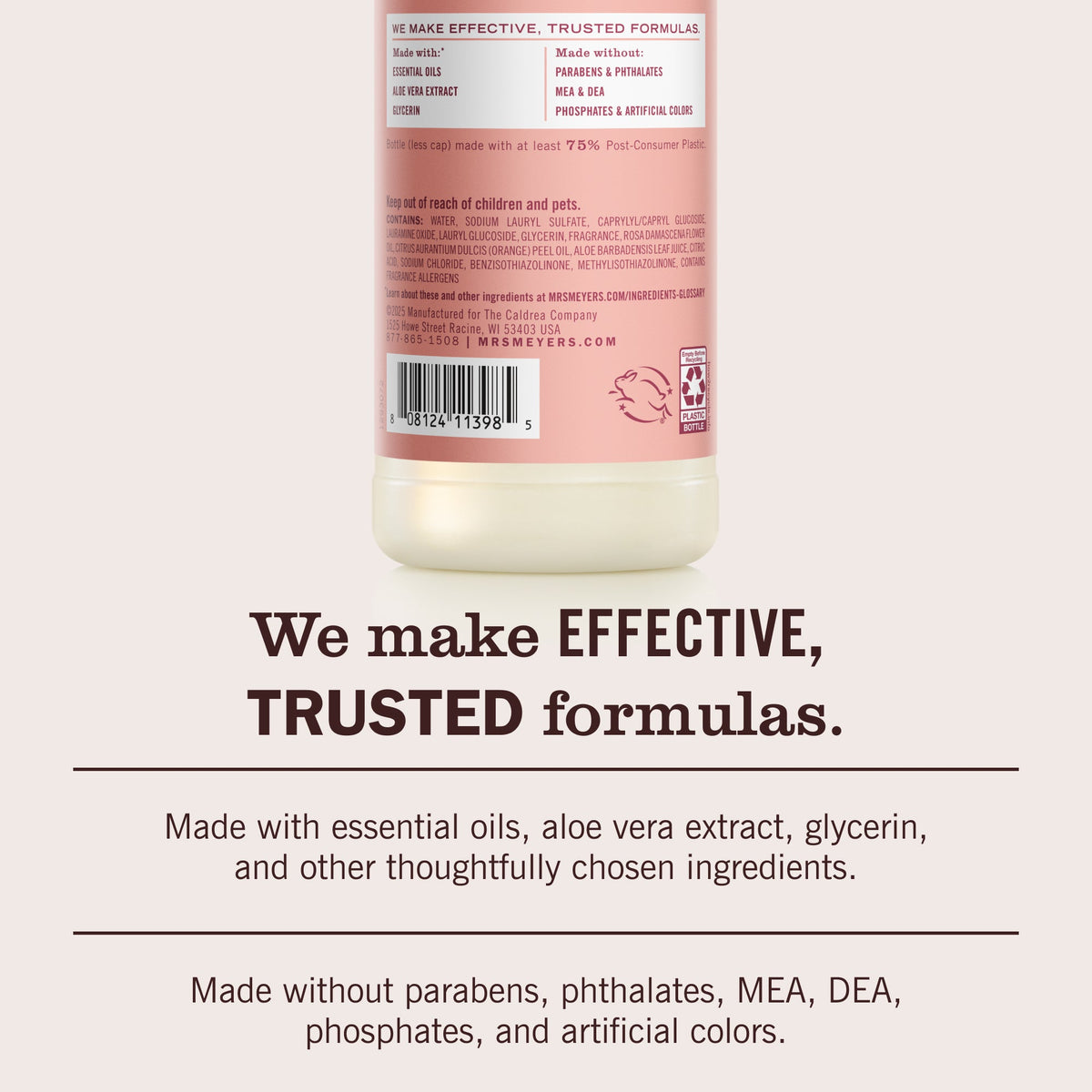 Rose Dish Soap - Home Care
