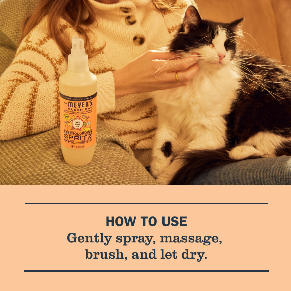 White Peach Cat Deodorizing Spritz - Home Care
