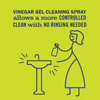 Home Care Lemon Verbena Vinegar Gel Cleaning Spray