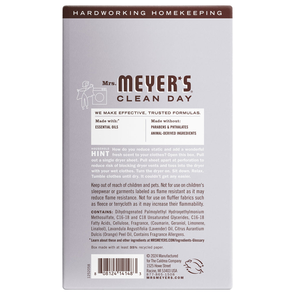Lavender Dryer Sheets - Home Care