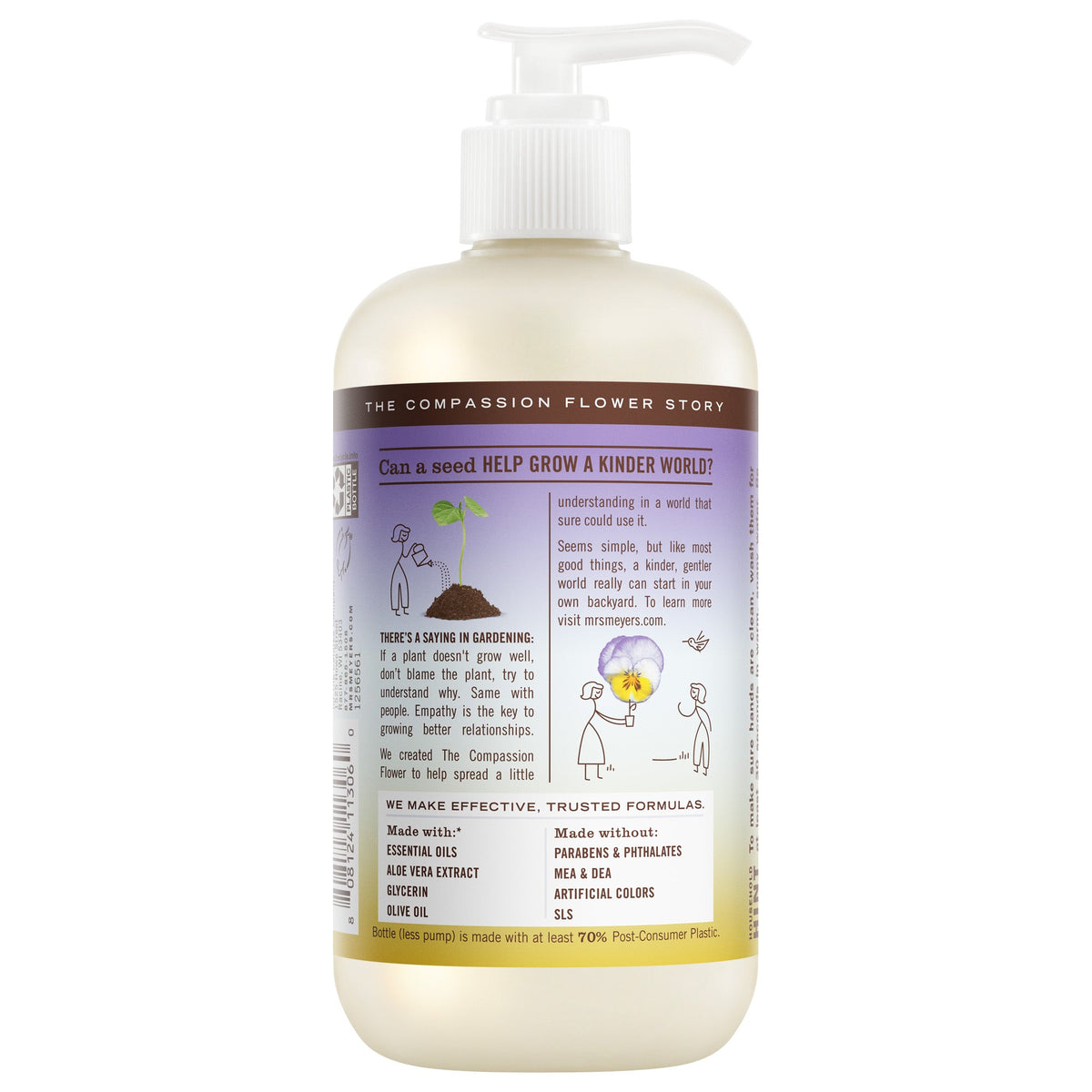 Home Care Compassion Flower Liquid Hand Soap