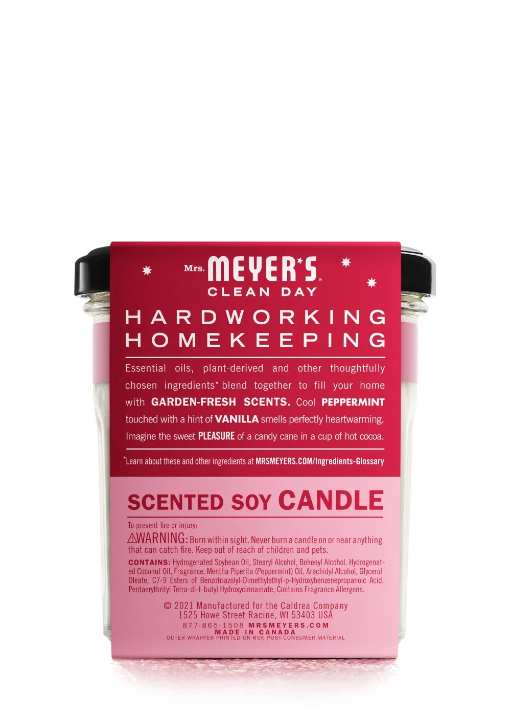Peppermint Soy Candle Large - Home Care