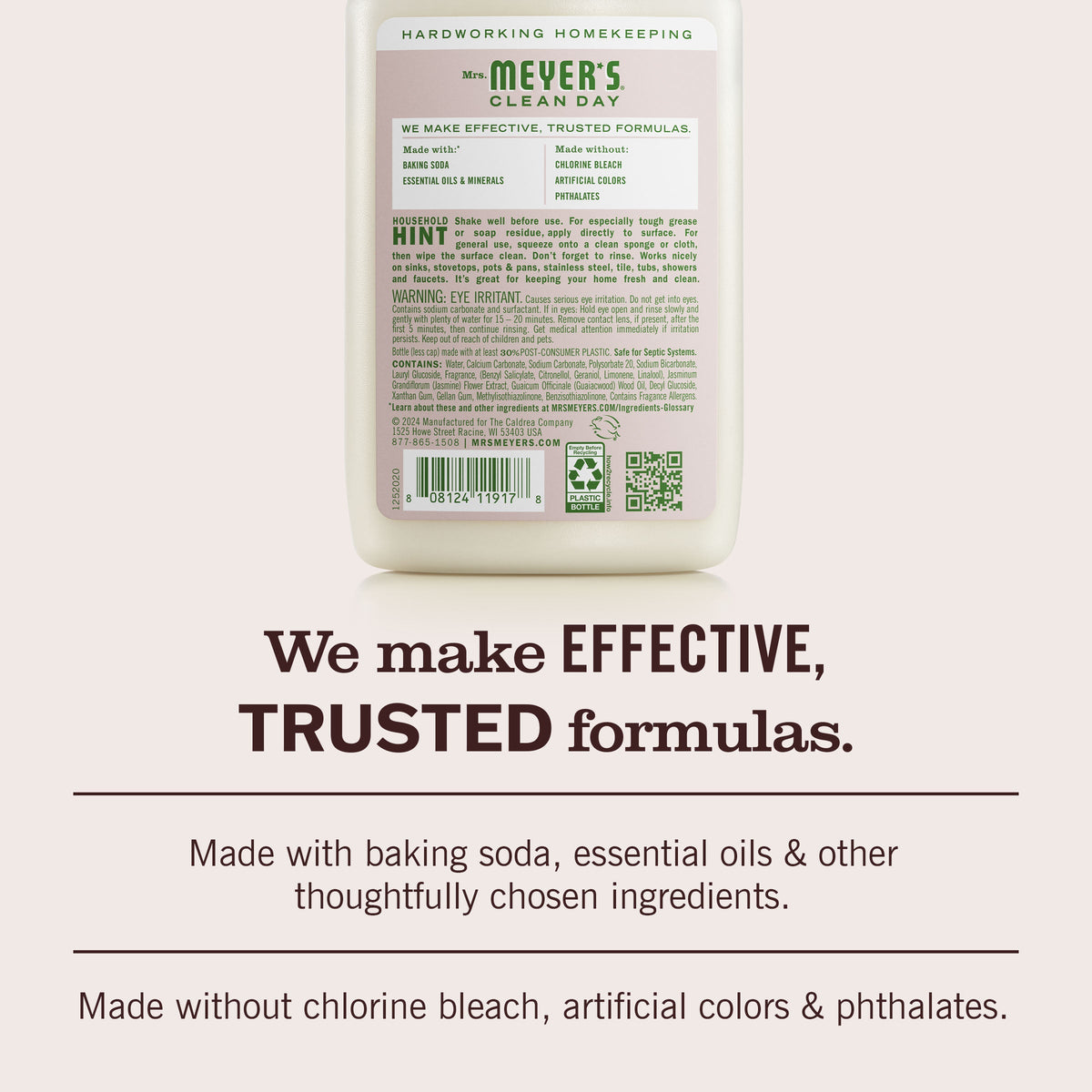 Home Care Apple Blossom Baking Soda Cream Cleaner