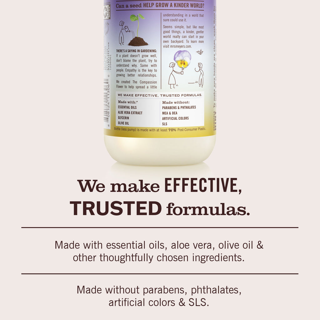 Home Care Compassion Flower Liquid Hand Soap