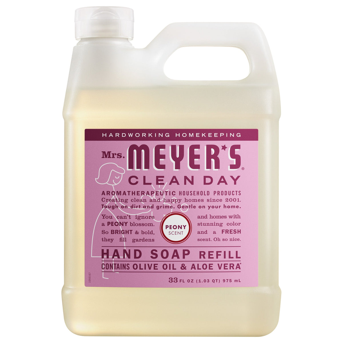 Home Care Peony Liquid Hand Soap & Refill Set