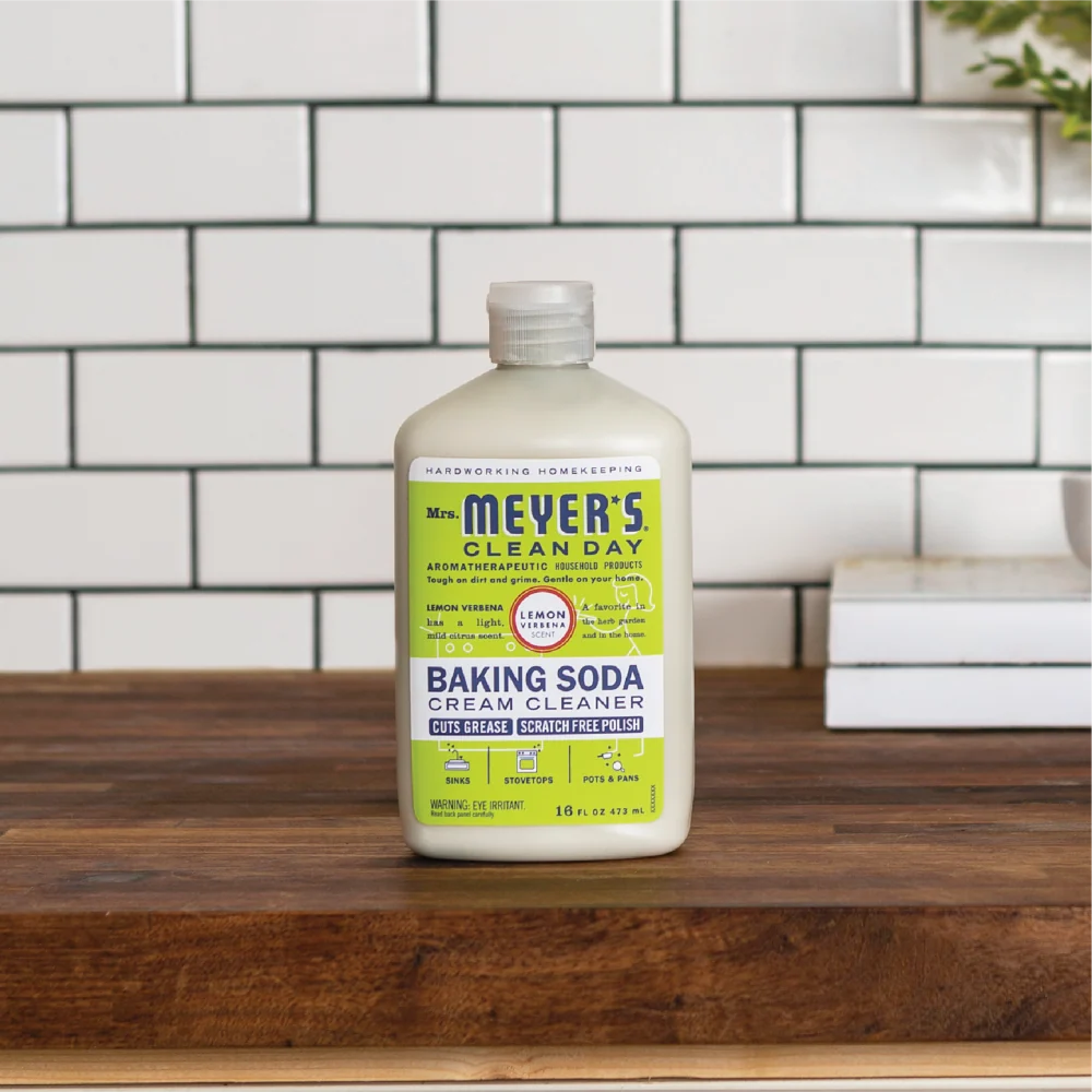 Home Care Lemon Verbena Baking Soda Cream Cleaner - 16 oz