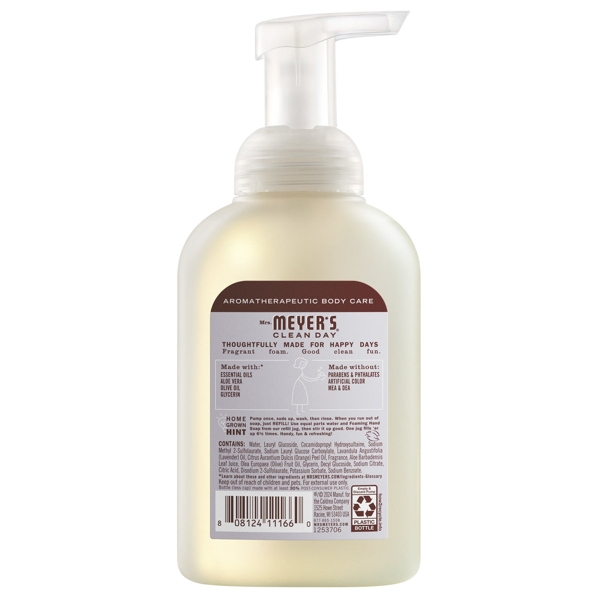 Home Care Lavender Foaming Hand Soap