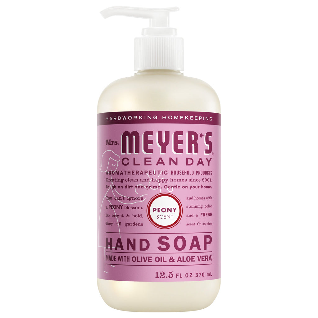 Home Care Peony Liquid Hand Soap & Refill Set