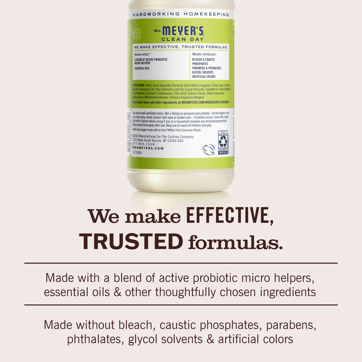 Lemon Verbena Probiotic Daily Shower Spray - Home Care