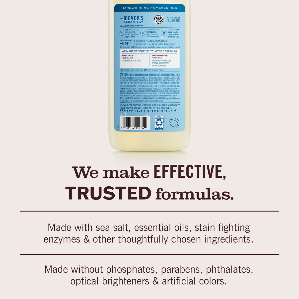 Rain Water Ultra Concentrated Laundry Detergent - Home Care