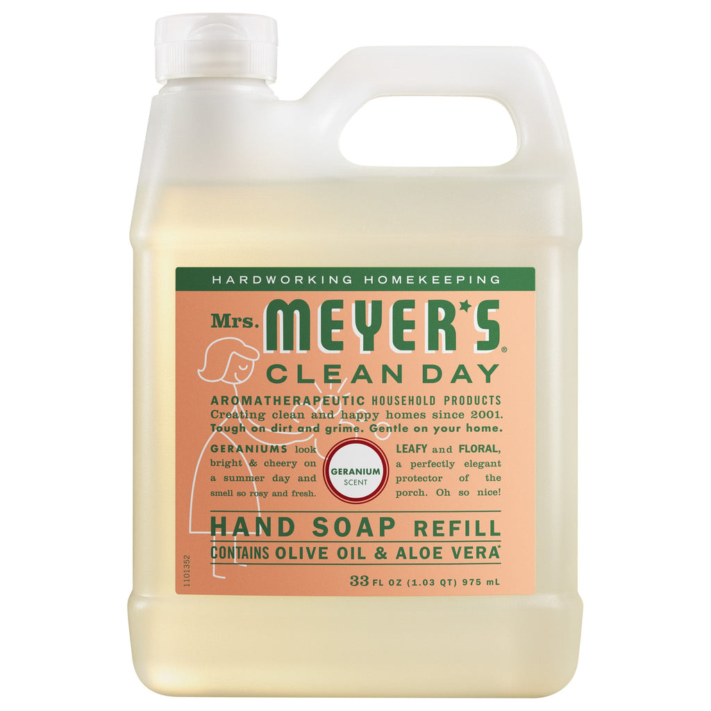 Geranium Liquid Hand Soap & Refill Set - Home Care