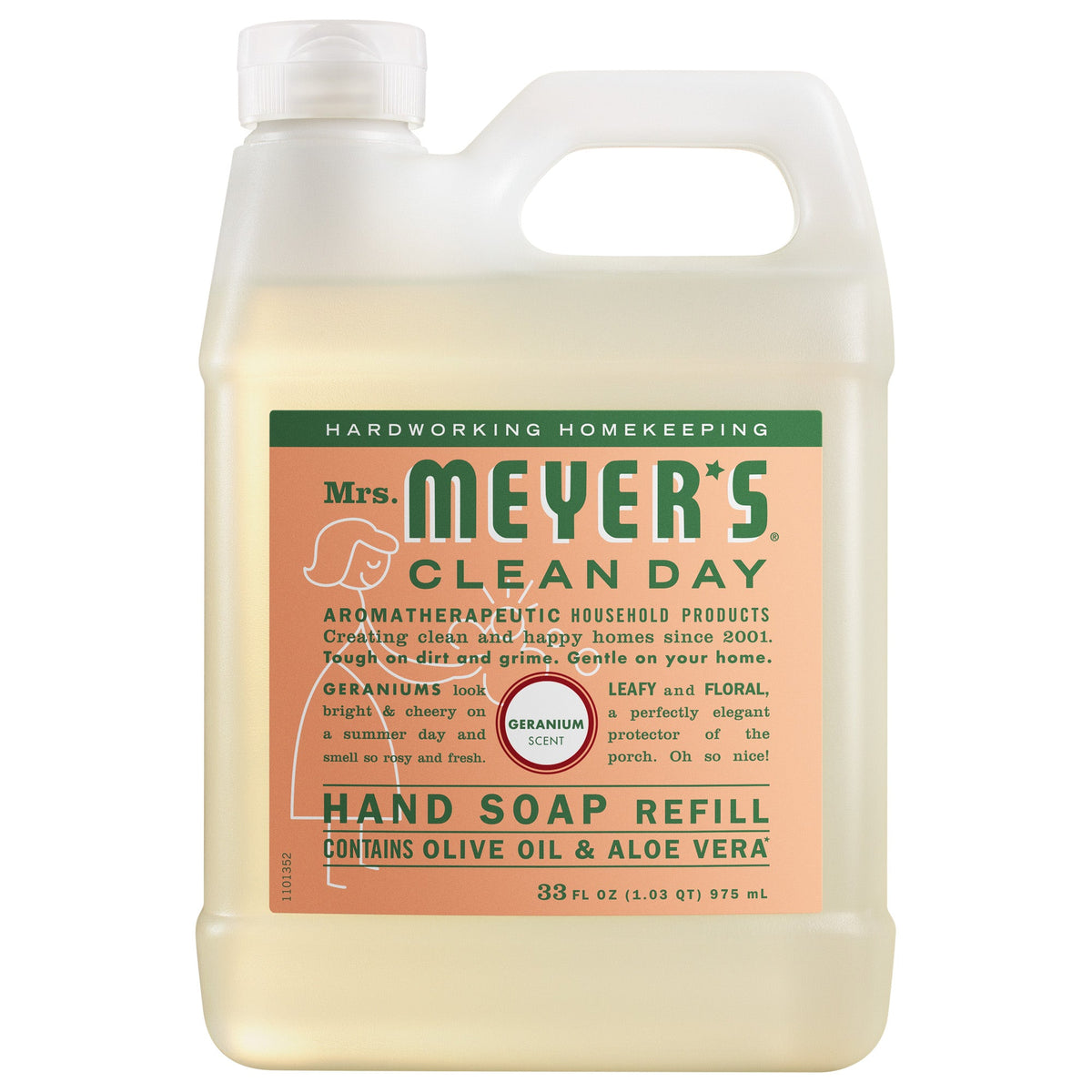 Geranium Liquid Hand Soap & Refill Set - Home Care