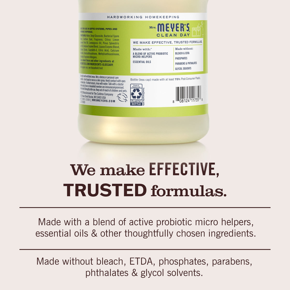 Home Care Lemon Verbena Probiotic Drain Maintenance