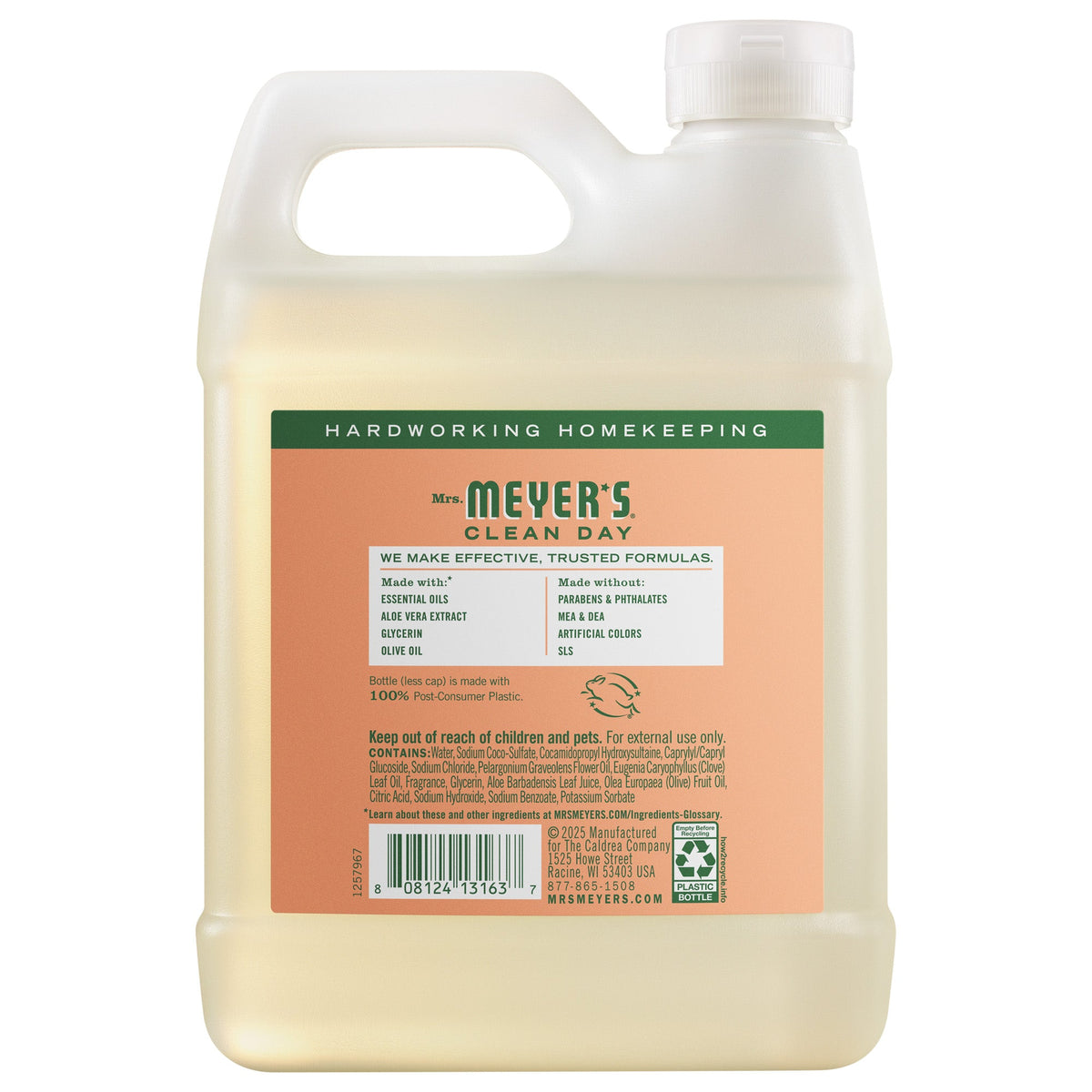 Home Care Geranium Liquid Hand Soap Refill