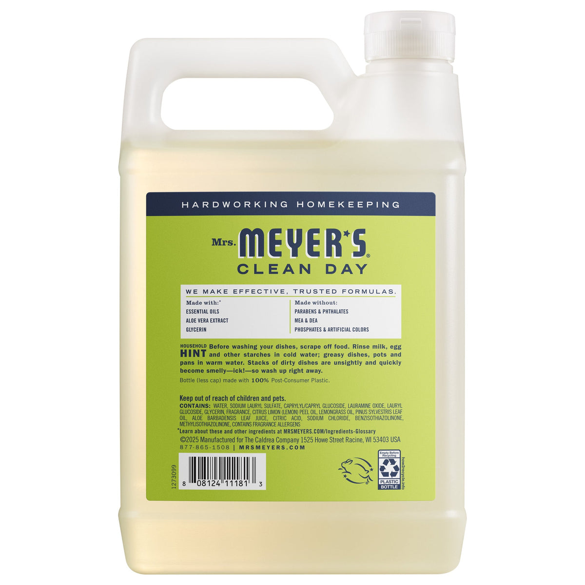 Lemon Verbena Dish Soap Refill - Home Care