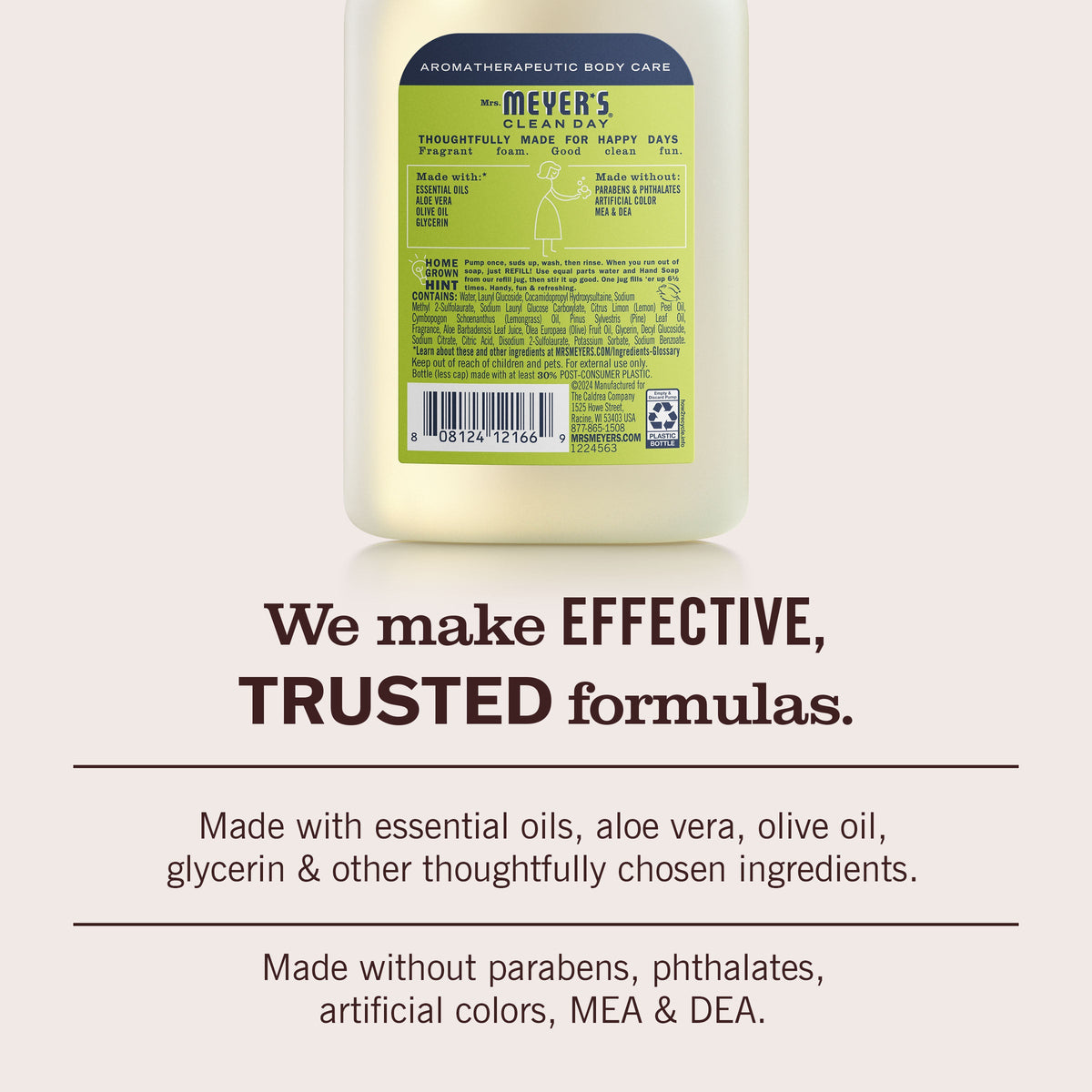 Home Care Lemon Verbena Foaming Hand Soap