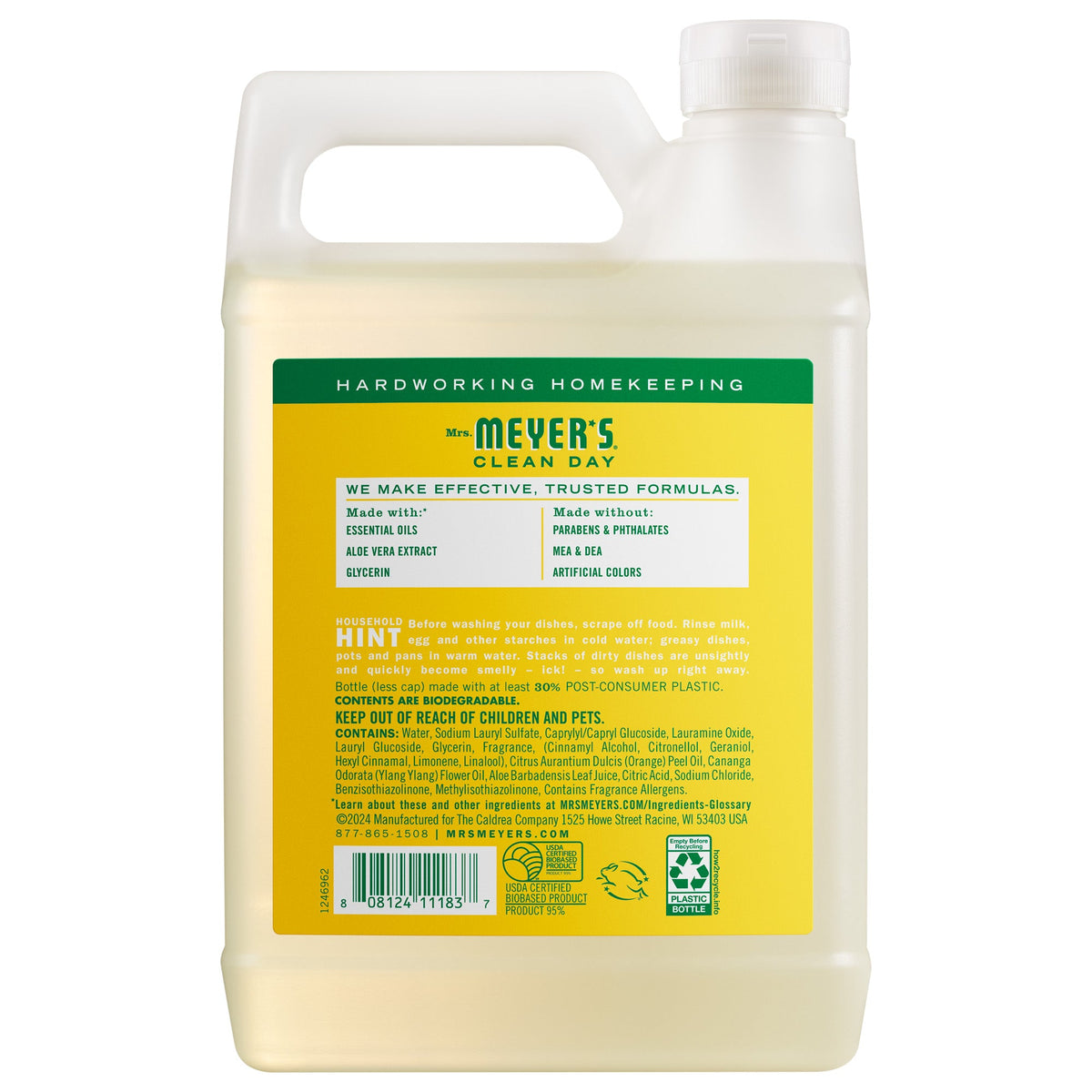 Home Care Honeysuckle Dish Soap Refill