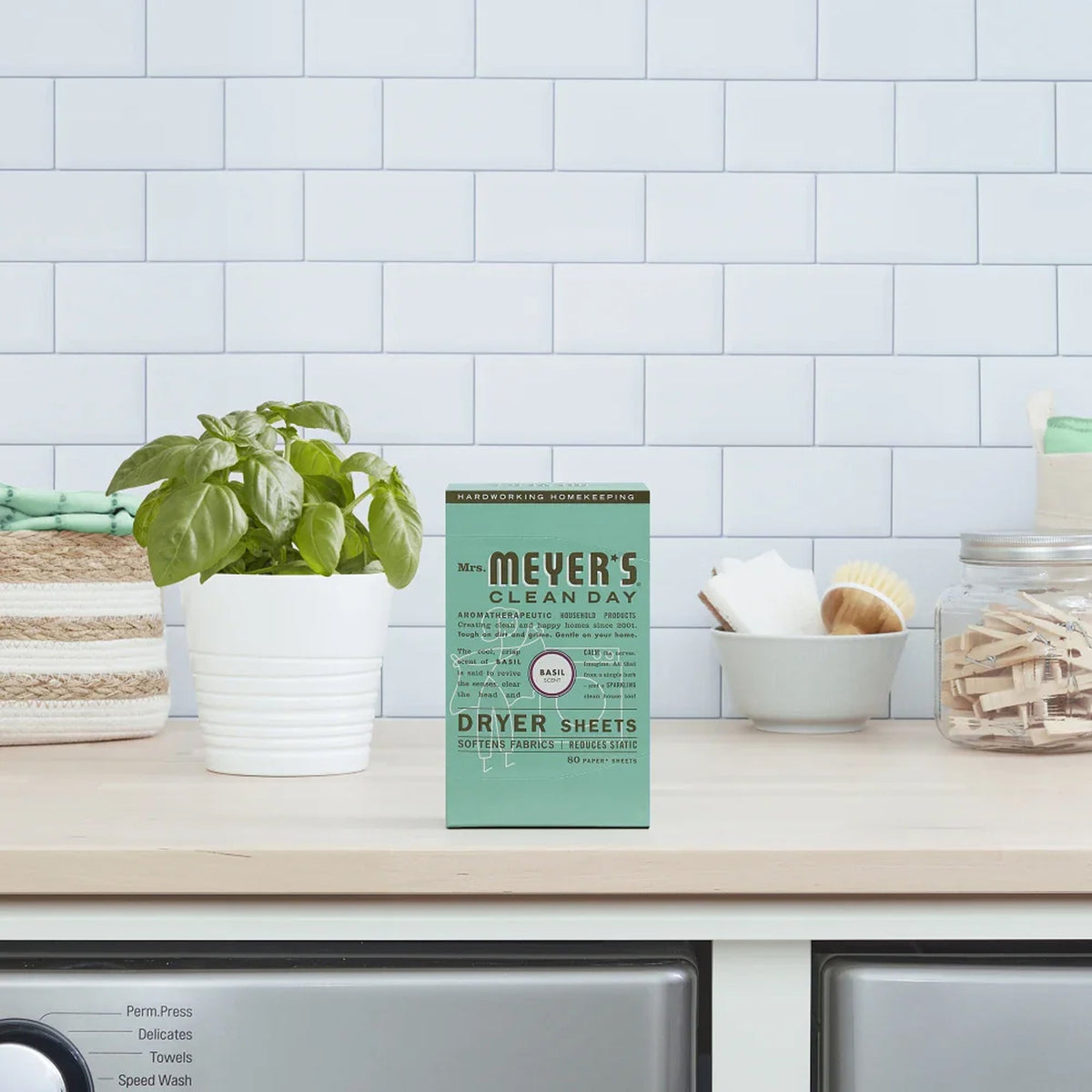 Basil Dryer Sheets - Home Care
