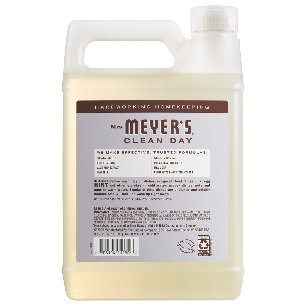 Home Care Lavender Dish Soap Refill