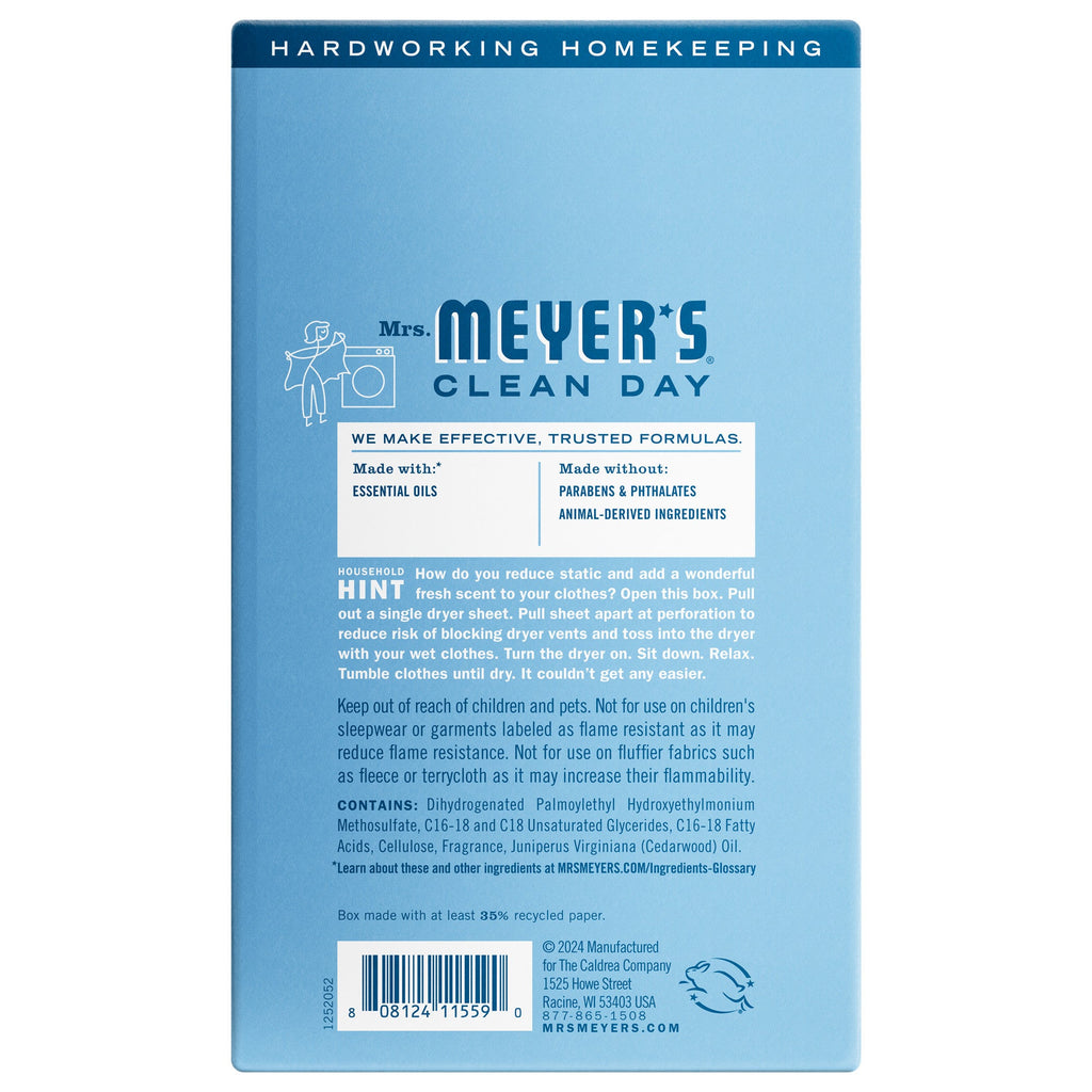 Home Care Rain Water Dryer Sheets